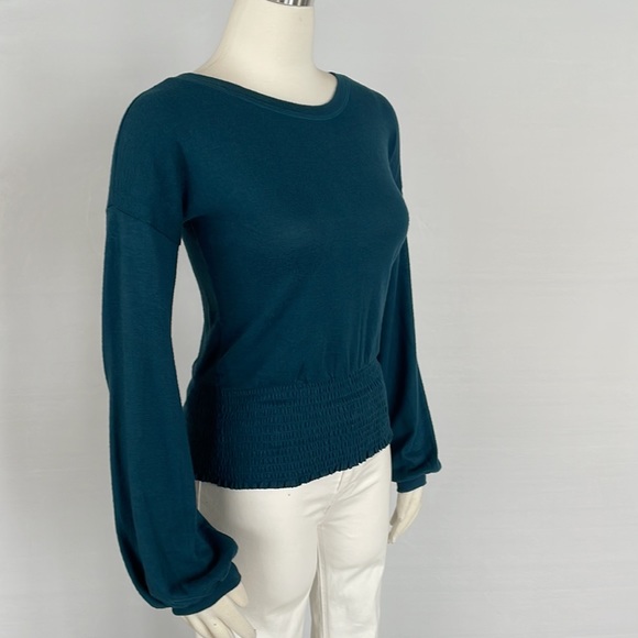 NWT Abercrombie and Fitch Teal Top X Small - Picture 4 of 10